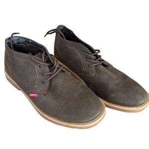 Levi’s Brown Chukka Boots Size 8 Men’s Casual Comfort Shoes